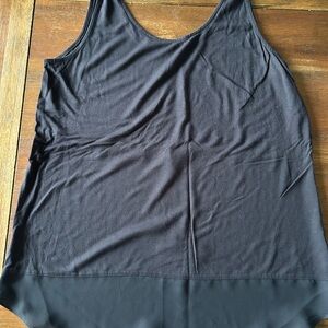 Black Sleeveless Women's Top